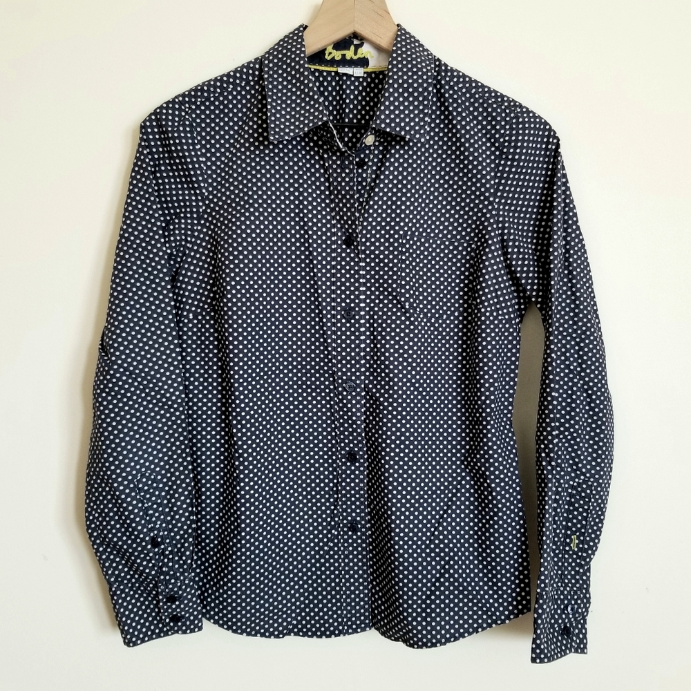 BODEN POLKA DOT SHIRT